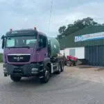 MAN 26.,360 Betonmischer/Abrollkipper 6x4